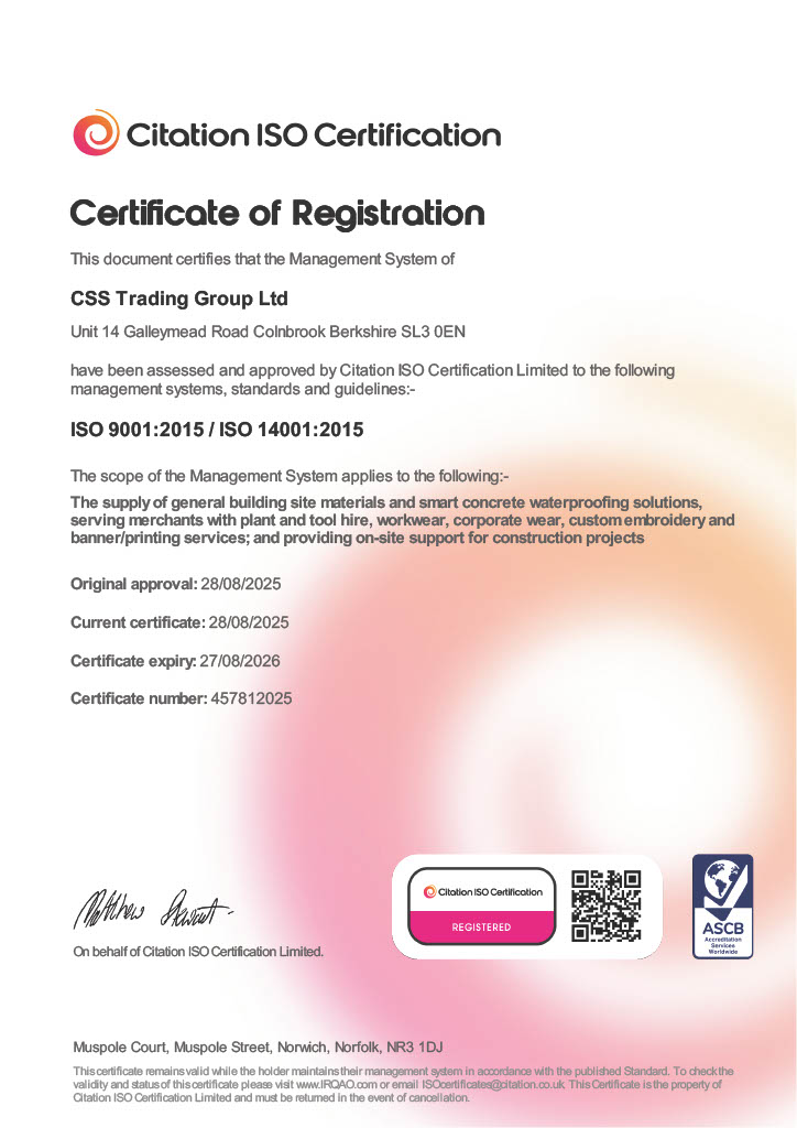 Construction Line - Gold Certificate